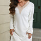 Women's Candida V-Neck Long Sleeve Mini Sweater Dress