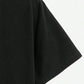 Rose Round Neck Short Sleeve T-Shirt