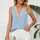 V-Neck Wide Strap Tank