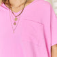 Zenana Texture Short Sleeve T-Shirt - Brand Zenana