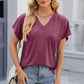 V-Neck Short Sleeve T-Shirt