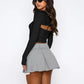 Beauteous Cutout Raglan Sleeve Bolero and Tube Top