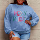 Simply Love Christmas Full Size MERRY AND BRIGHT Graphic Sweatshirt