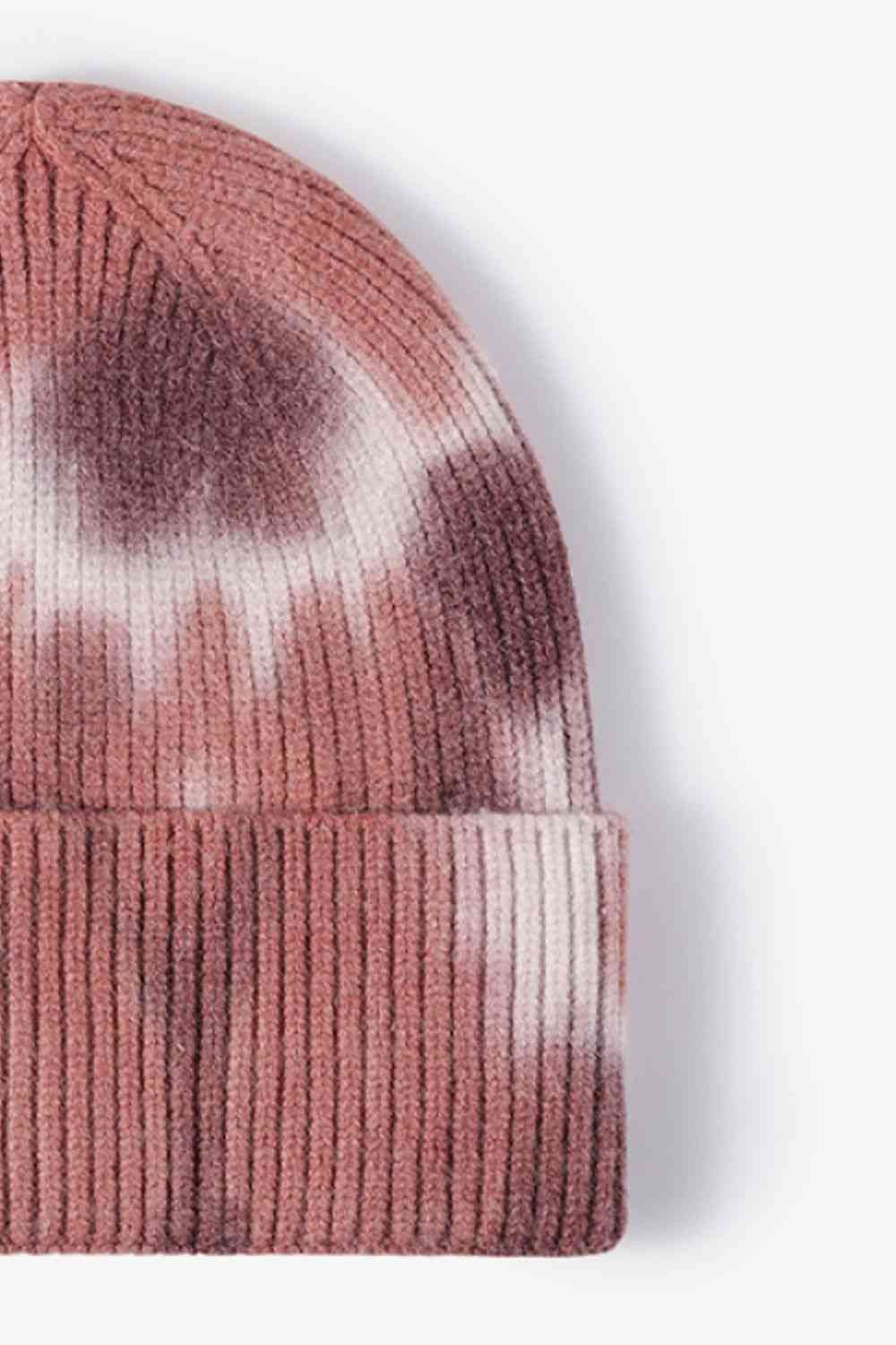 CHIC HATZ Tie-Dye Hat Cuffed Knit Beanie