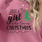 Christmas Themed Letter Graphic Round Neck Sweatshirt