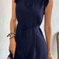 Women's SoDreamy Ruffled Tie-Waist Keyhole Dress