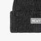BeanieHatz NEW YORK Patch Rib-Knit Cuffed Beanie