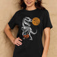 Simply Love Full Size Dinosaur Skeleton Graphic Cotton T-Shirt
