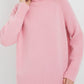Turtle Neck Raglan Sleeve Sweater