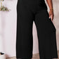 Double Take Full Size Smocked Wide Waistband Wide Leg Pants