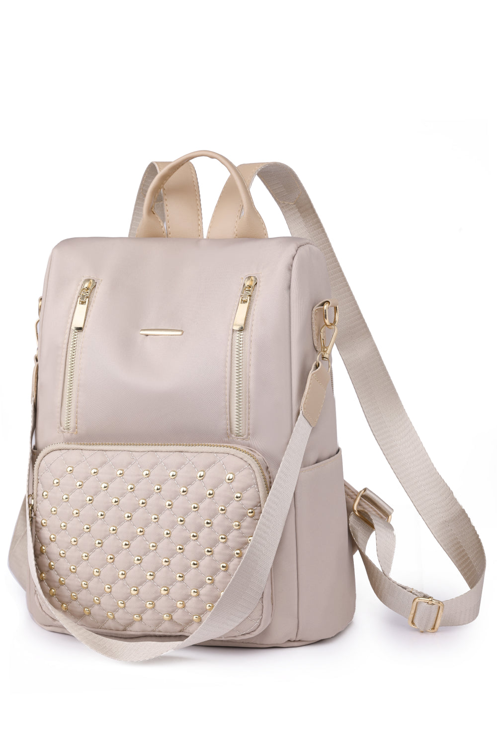 SoVersatile Zipper Pocket Beaded Backpack