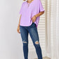 Zenana Texture Short Sleeve T-Shirt - Brand Zenana