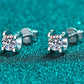 Women's Limitless Love 1 Carat Moissanite Stud Earrings