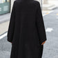 Dropped Shoulder Long Sleeve Cardigan with Pocket