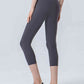 Full Size Wide Waistband Cropped Sports Leggings