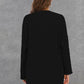 Pocketed Open Front Long Sleeve Cardigan