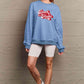 Simply Love CHRISTMAS Full Size DECK THE HALLS Graphic Sweatshirt
