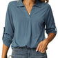 Johnny Collar Long Sleeve T-Shirt
