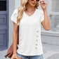 V-Neck Short Sleeve T-Shirt