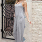 Scoop Neck Wide Leg Jumpsuit with Pockets