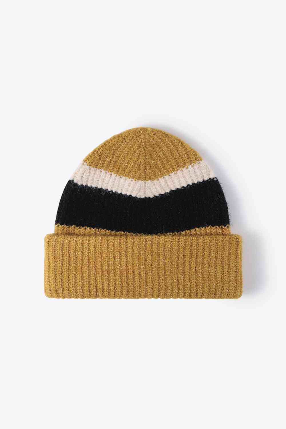 EZBeanie Tricolor Cuffed Hat Knit Beanie