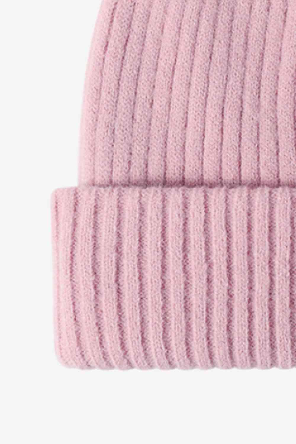 CHIC HATZ HAPPY Hat Contrast Beanie