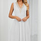 Pocketed V-Neck Wide Strap Dress