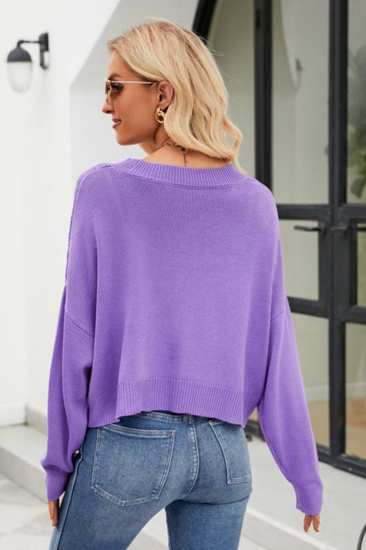 SavannahTree V-Neck Button Down Cardigan