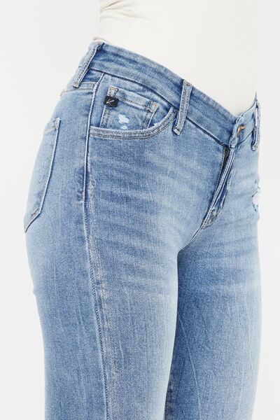 Kancan High Waist Cat's Whiskers Skinny Jeans *