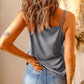 CAMI CHIC Full Size Lace Trim V-Neck Cami Top 🦋