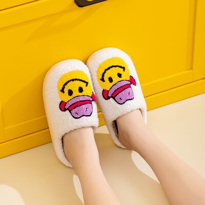 Melody Smiley Face Cowboy Smile Slippers