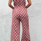 SavannahJayJumpers Polka Dot Grecian Wide Leg Jumpsuit