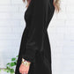 ChicDresses Smocked Round Neck Long Sleeve Dress