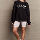 Simply Love Full Size CIAO！Round Neck Sweatshirt