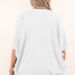 Plus Size Ribbed Cocoon Cover Up
