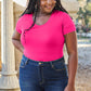 Basic Bae Full Size Round Neck Short Sleeve Bodysuit