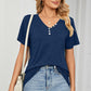 V-Neck Short Sleeve T-Shirt
