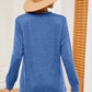 Notched Long Sleeve T-Shirt