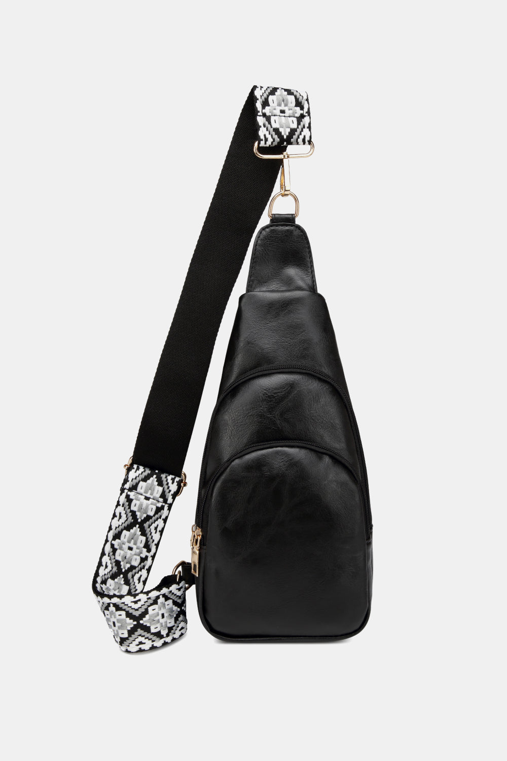 BeyondBeautiful PU Leather Sling Bag