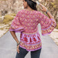 Tie Neck Babydoll Top