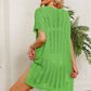 SO JAMAH One Size Openwork Side Slit Knit Dress