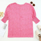 Malibu Dreams KENZIEMEA Leopard Smocked Flounce Sleeve Blouse