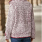 Fuzzy Pocketed Button Up Jacket