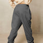 Simply Love Full Size Drawstring Angel Graphic Long Sweatpants