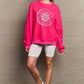 Simply Love SEASONAL THEMED Full Size SNOW DAY SUPPORTER Round Neck Sweatshirt
