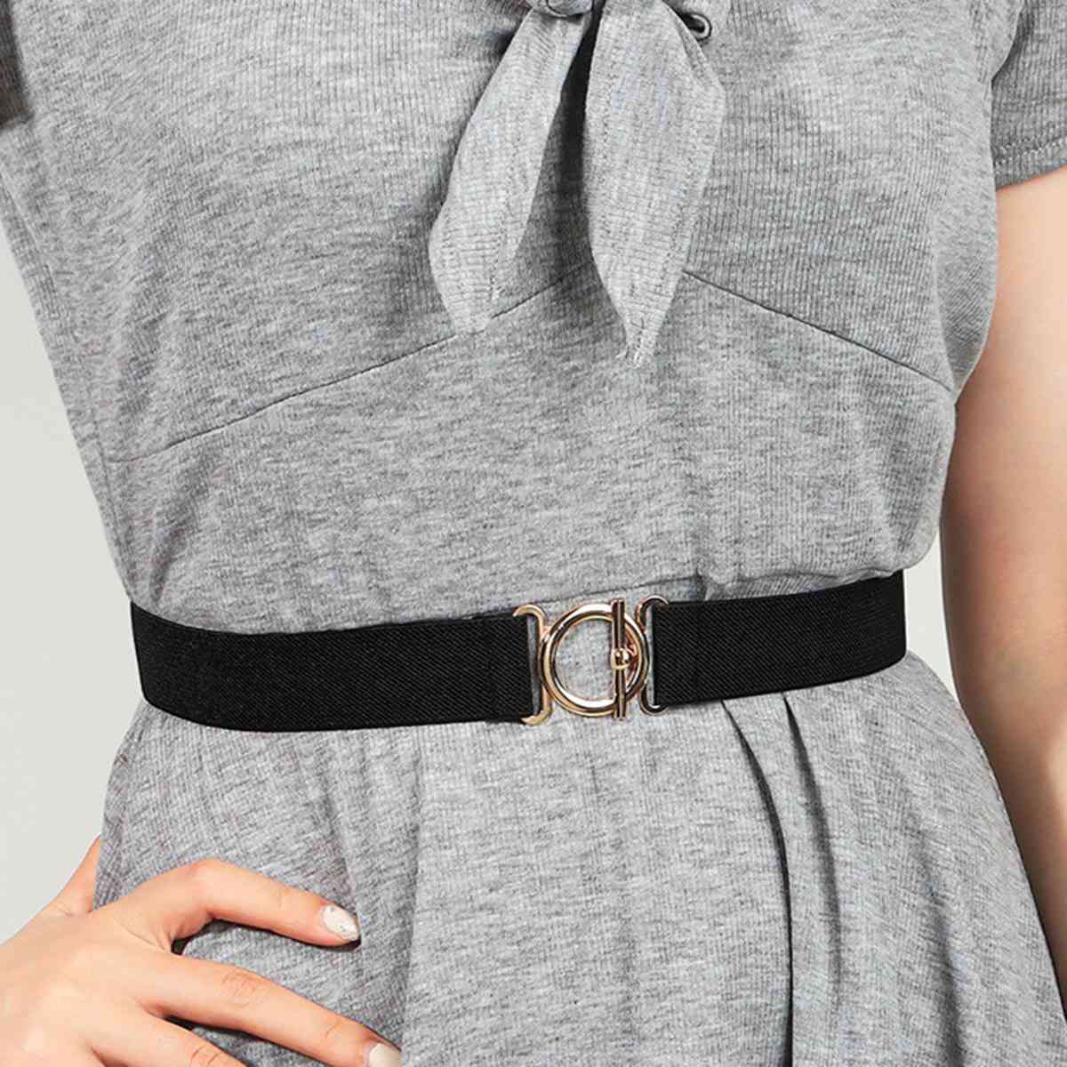 ChicBelts Toggle Clasp Elastic Belt