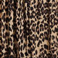 Women's Plus Size Leopard Print Midi Skirt