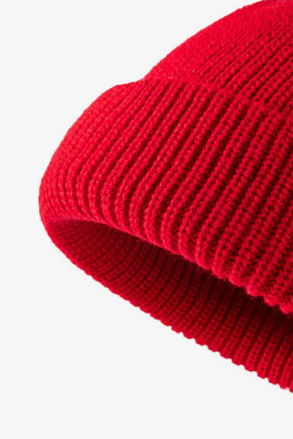 CHIC HATZ Calling For Winter Hat Rib-Knit Beanie