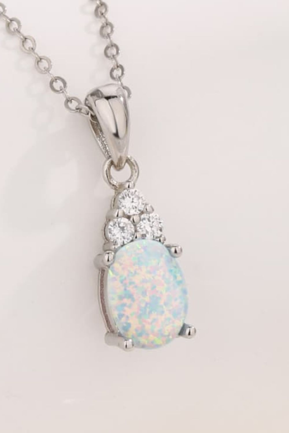 Women's Find Your Center Opal Pendant Necklace