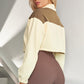 ShaysCoatsnMore Contrast Drawstring Zip Up Jacket